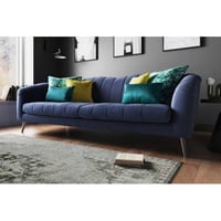 كنبة 4 مقاعد 300×85×85 سم - أزرق