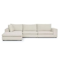 كنبة زاوية 200×300×80×90 سم - بيج