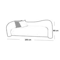 طقم غرفة معيشة خشب سويدي و قماش بوكليه 3 قطع -اوف...