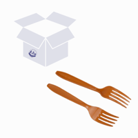 كرتون برتقالي