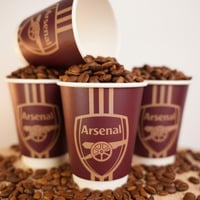 اكوب بشعار نادي ارسنال حجم 8oz