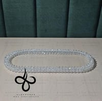 صحن طويل شفاف لطاولات الخدمة مقاس 32×12 سانتي