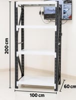 خانة أبيض_و اسود 60×100×200