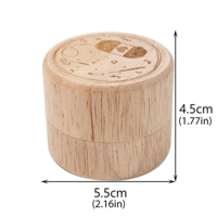 صندوق خشب ماركر مؤشر علامات كروشيه و حياكة