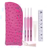 طقم توليب اتيمو روز ETIMO Rose Crochet Hook with C...