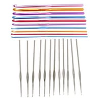 سنارات كروشيه المونيوم بالحبة (اصغر من 2 ملم)