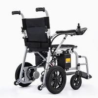 كرسي كهربائي قابل للطي 6013A مع بطارية جانبية