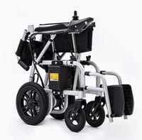 كرسي كهربائي قابل للطي 6013A مع بطارية جانبية