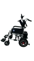كرسي كهربائي متحرك ماس التميز 56 سم أسود وفضي