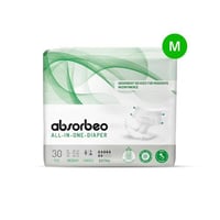 حفاضات أبسوربيو أكسترا للبالغين – مقاس M (30 قطعة)