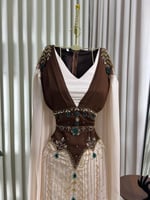 فستان باربي مع شيفون