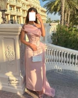 فستان تفته لمعه رااقي