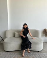 فستان باربي على كسرات تفته