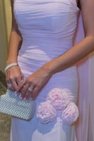 فستان بطانه تفته وورود