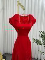 فستان بتكسير بسيط