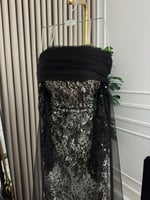 فستان دانتيل خرز راقي