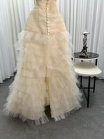 فستان تل أصلي مع بطانه