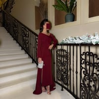 فستان العيد ساتر بتفاصيل انيقة