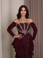 فستان سهره مطرز