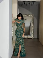 فستان سهرة راقيًا