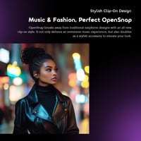 سماعات أذن oraimo لاسلكية OpenSnap صوت جهير قوي