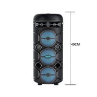 مكبر صوت هوتو HT-SP017 لاسلكي بإضاءة LED تفاعلية