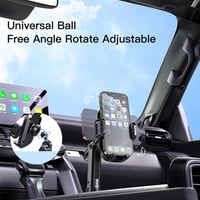 حامل جوال Yesido للسيارة مكان الأكواب دوران 360° -...