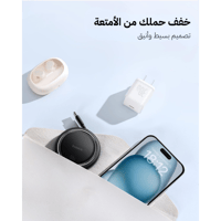 كيبل بيسوس USB-C قابل للسحب بقوة 100 واط ( 1 متر )