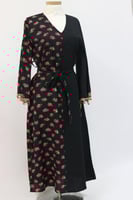 جلابية نسائي اسود (مقاس طويل