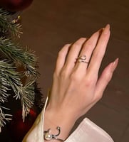 طقم اسوارة وخاتم بالحرف