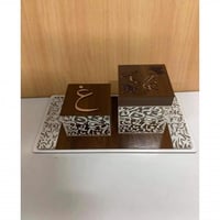 مبخره بالاسم مطلي ذهب