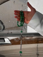 سبحه حجر كريم بالاسم حسب الطلب