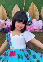 فستان بناتي شالكي بالاسم