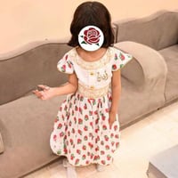 فستان قرقيعان لون ابيض