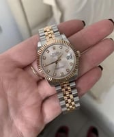 ساعه رولكس datejust 31mm اويستر الساعه النسائية ال...