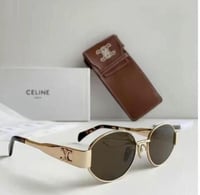 نظاره سيلين celine نسائية عدسة بني