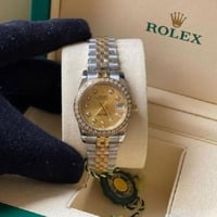 ساعه رولكس نسائي datejust 28mm كريستال
