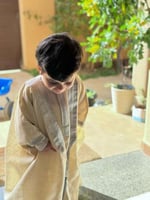 ثوب البشت للمواليد تصميم حصري