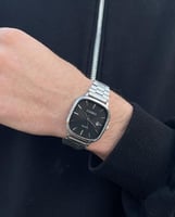 كاسيو LTP كبلز اسود + فضي