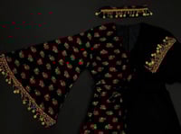 جلابية نسائي اسود (مقاس طويل