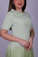 فستان همس الزهور – بليسيه ناعم