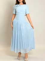 فستان همس الزهور – بليسيه ناعم