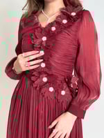 فستان روبيانا الشيفون بتفاصيل الزهور