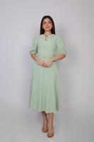 فستان أناقة اللمسة الهادئة – قصة ميدي