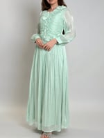 فستان روبيانا الشيفون بتفاصيل الزهور