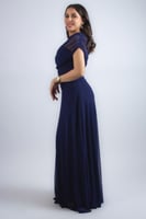 فستان إليجانس درابيه الطويل