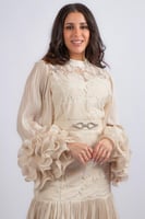 فستان رقة الدانتيل الملكي