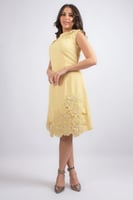 فستان أنيق بتصميم ناعم يلفت الانتباه