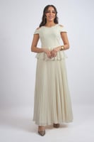 فستان نعومة البليسيه – طبقات أنيقة