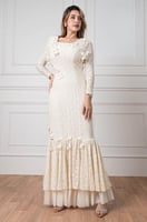 فستان لمسة الورد